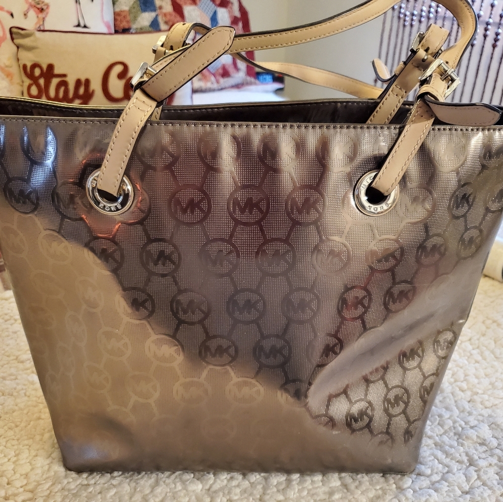 Micheal Kors metallic bag